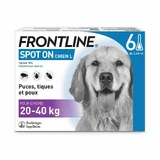 Frontline Spot-on Hond 20-40 kg 6 pipetten 2,68 ml