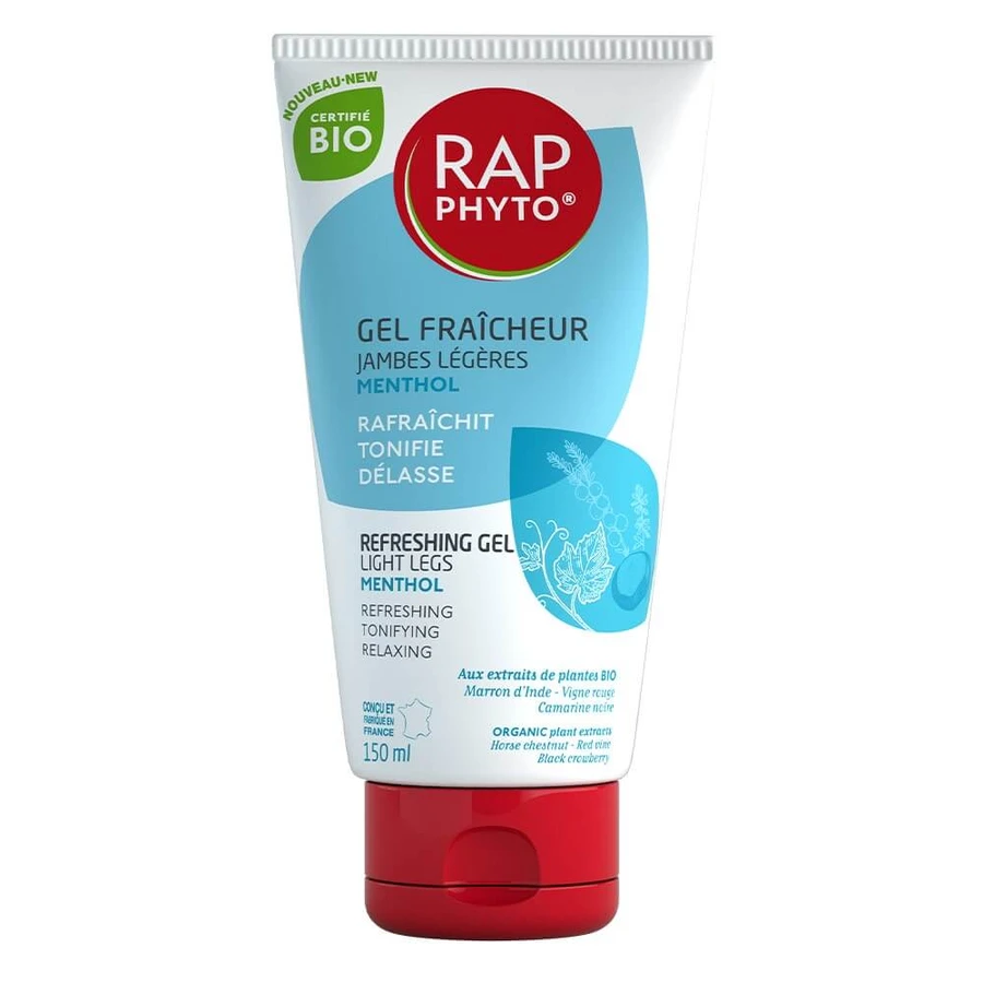 Rap Phyto Phyto Menthol Żel Chłodzący Lekkie Nogi Certyfikat Organiczny 150 ml: ceny i cechy