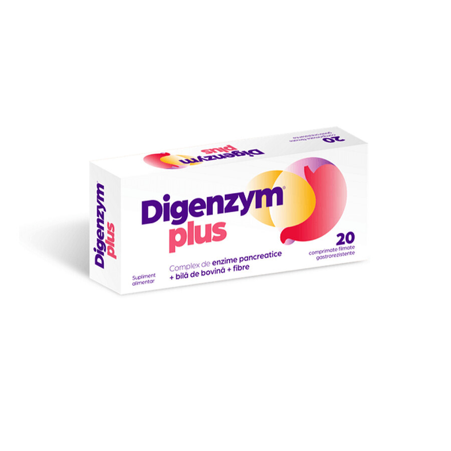 Digenzym Plus, 20 compresse, Labormed