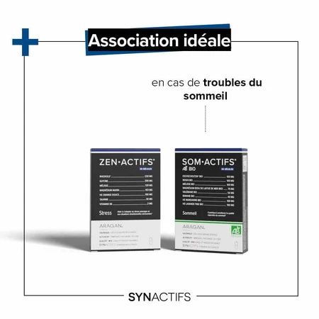 Aragan Synactifs Zenactifs Stress 30 Gelatine