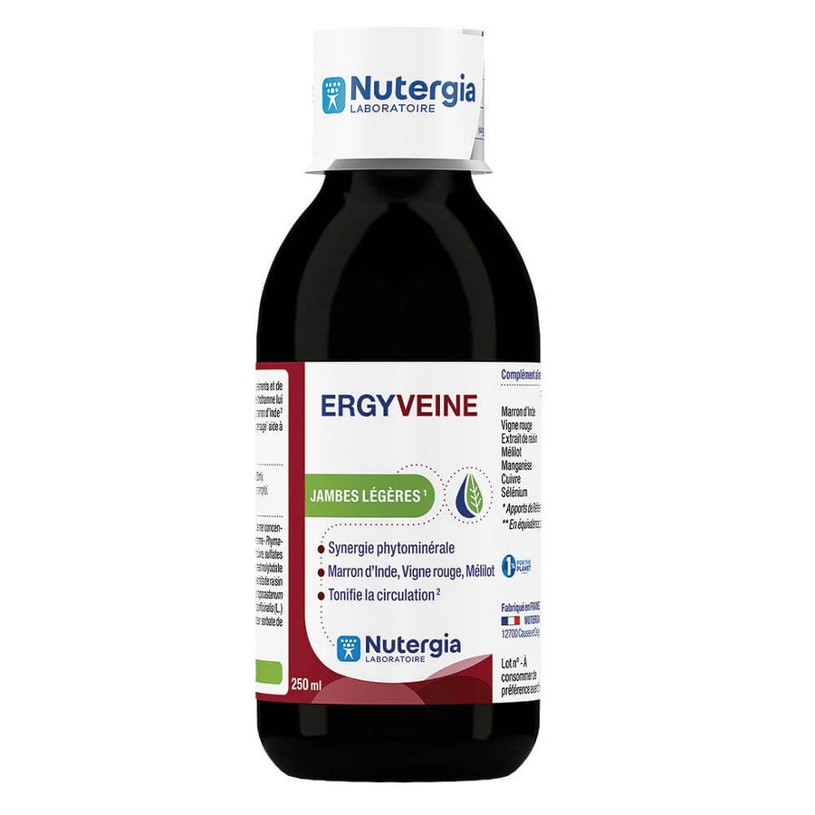 Nutergia Ergyveine Jambes Légères 250ml