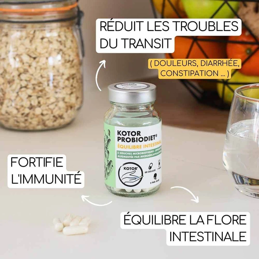 Kotor Pharma Probiodieta Equilibrio Intestinal 60 cápsulas