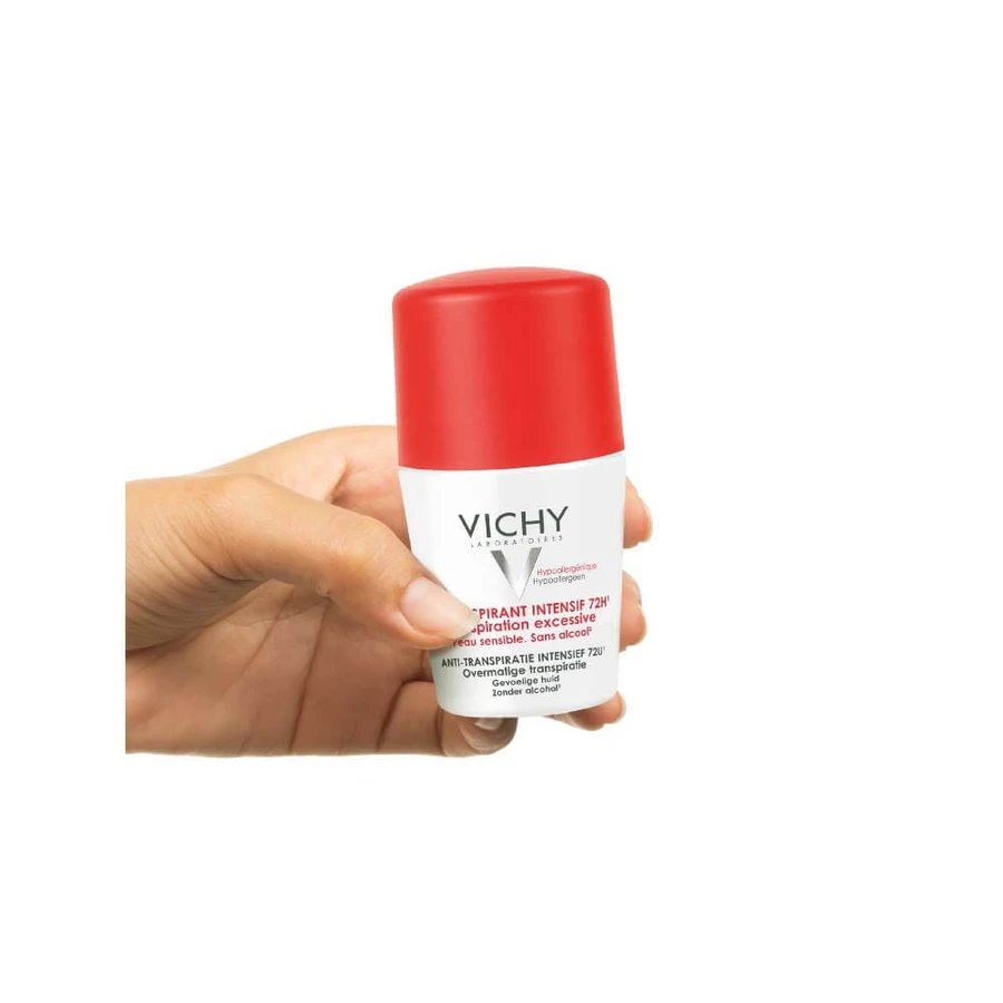 Vichy Deodorant Intensives Antitranspirant 72h Roll-on Empfindliche Haut 50ml