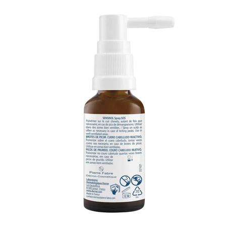 Ducray Sensinol SOS Spray jeukende hoofdhuid tips 30ml