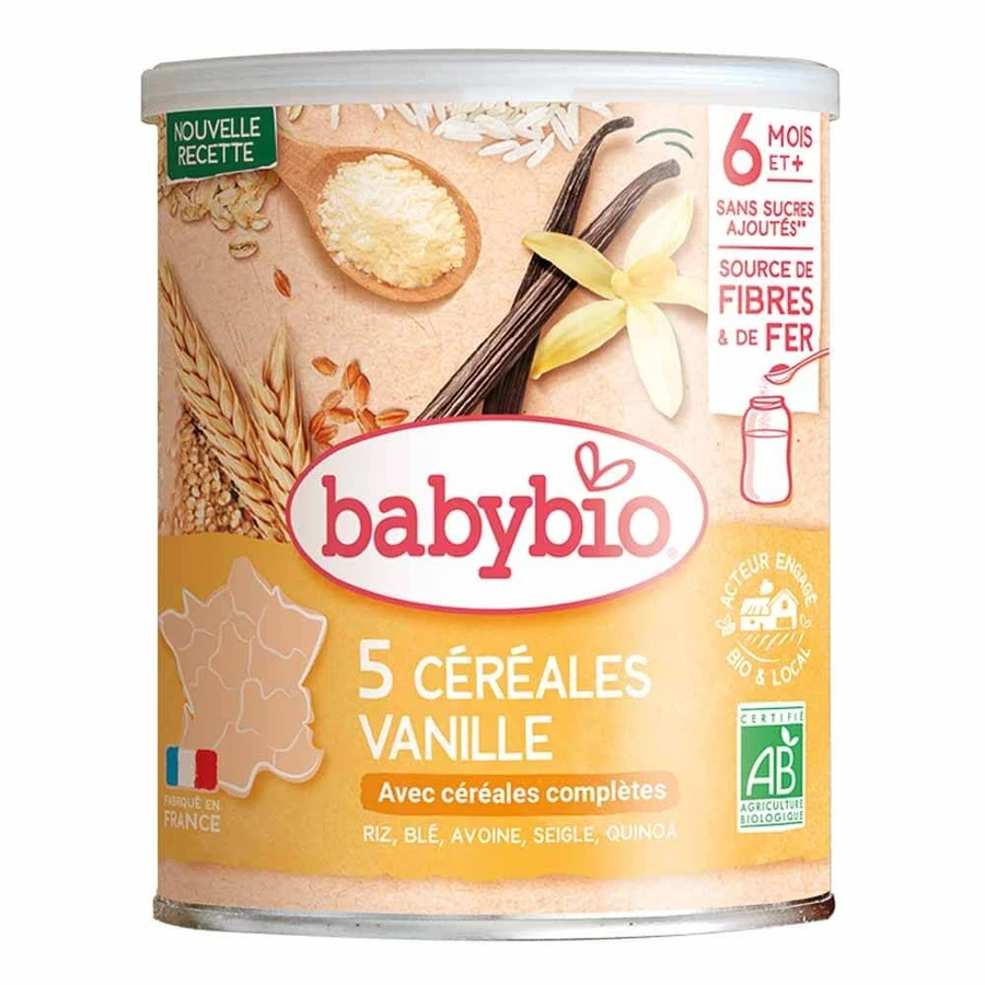 Babybio 6 meses Cereales ecológicos 220g
