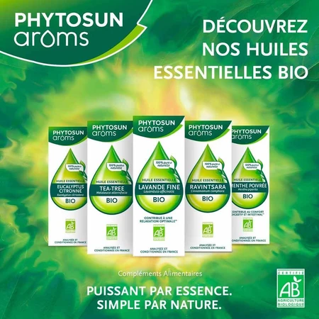 Phytosun Aroms etherische olie Eucalyptus (Eucalyptus) Bio 10ml