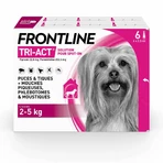 Frontline Tri-act Spot-on Dog 2-5 kg 6 0.5 ml pipettes