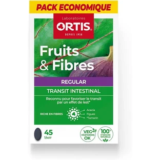 Ortis Fruits & Fibres Regular, 45 tablets