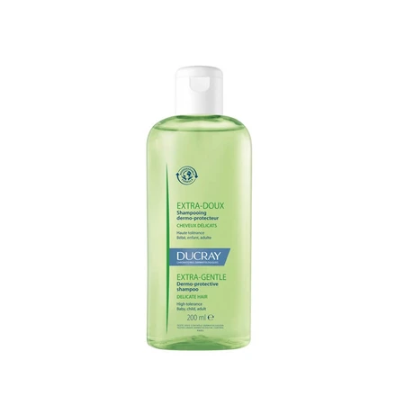 Ducray Extra Delicate Dermo-beschermende Shampoo Voor het hele gezin 200ml