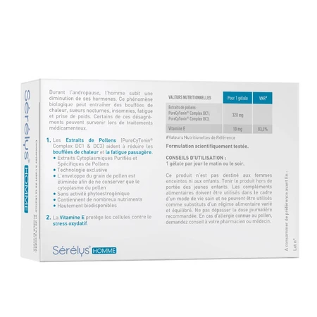 Serelys Pharma Men Heat Breath 30 Tablete