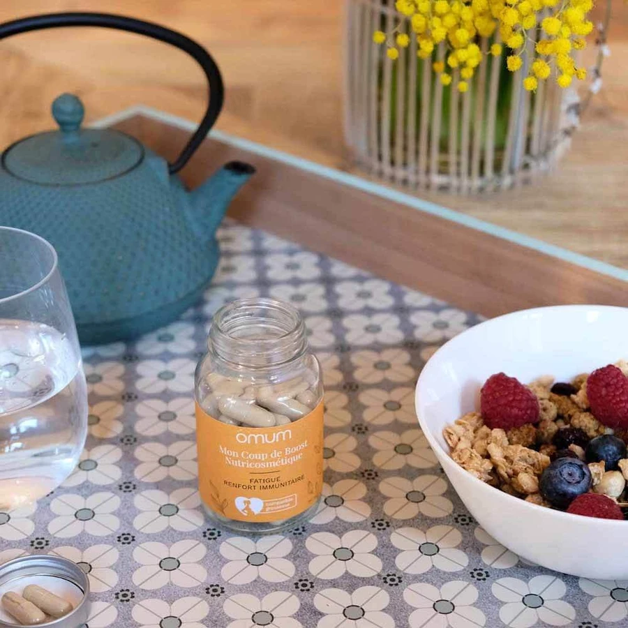 Omum Mon coup de Boost Nutricosmétique 60 gélules