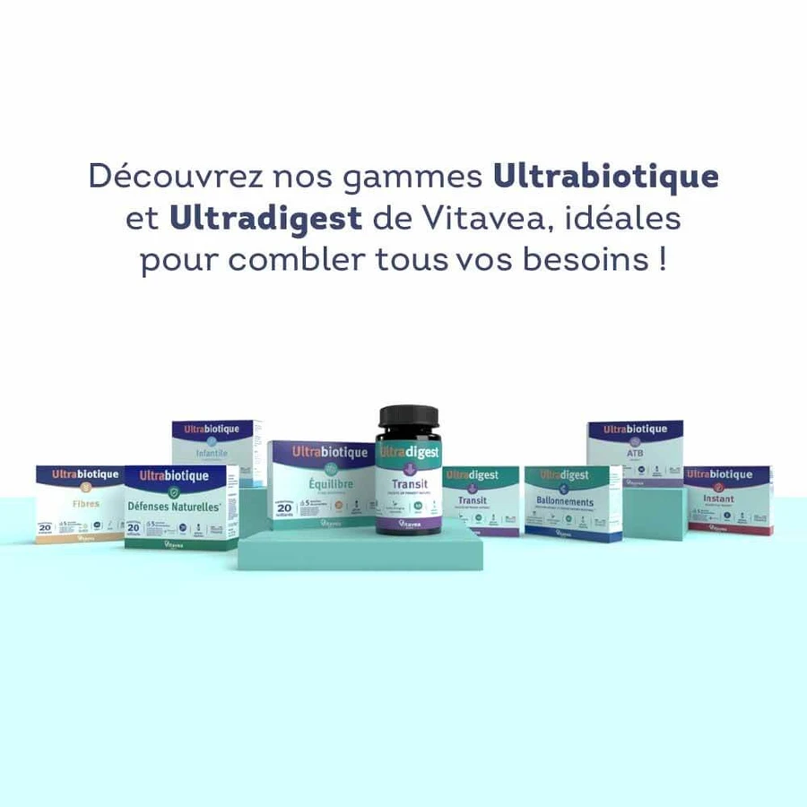 Vitavea Santé Gonfiore Ultradigest 30 capsules