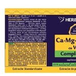 Ca+Mg+Se+Si+Zn Biologici con Vitamina D3, 120 capsule, Herbagetica