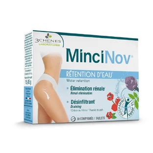 3 Chênes Mincinov Water Retention 30 Tablets