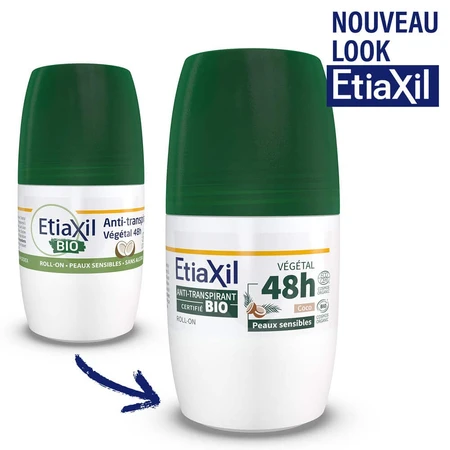 Etiaxil Anti-perspirant Roll-on organic antiperspirant 48 hours 50ml