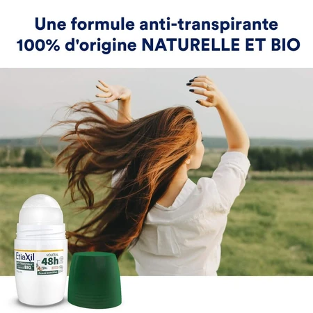Etiaxil Anti-perspirant Roll-on organic antiperspirant 48 hours 50ml