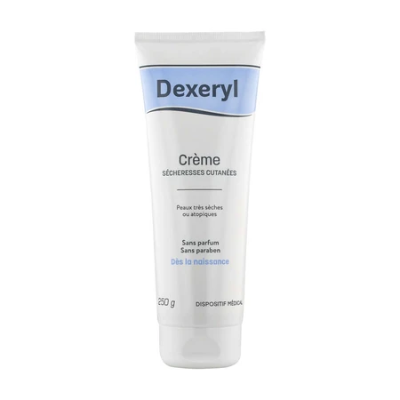 Dexeryl Crema Hidratante Rostro y Cuerpo Pieles Muy Secas Peaux très sèches ou atopiques 250g