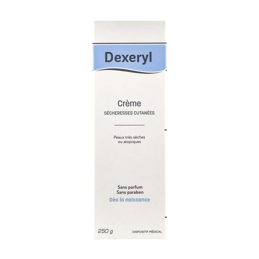 Dexeryl Crema Hidratante Rostro y Cuerpo Pieles Muy Secas Peaux très sèches ou atopiques 250g