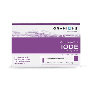 Jodiumkorrels 30 flesjes 2ml