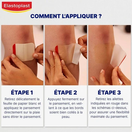 Elastoplast Dressings Second Skin Protection XL 3 pleisters