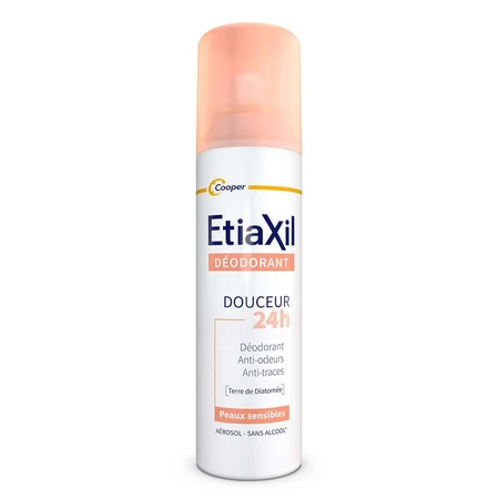 Etiaxil Deodorant Spray Delicacy without aluminum 48 hours Sensitive Skin 150 ml