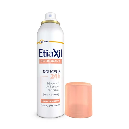 Etiaxil Deodorant Spray Delicacy without aluminum 48 hours Sensitive Skin 150 ml