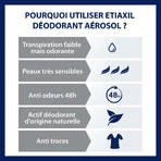 Etiaxil Deodorant Spray Delicacy without aluminum 48 hours Sensitive Skin 150 ml