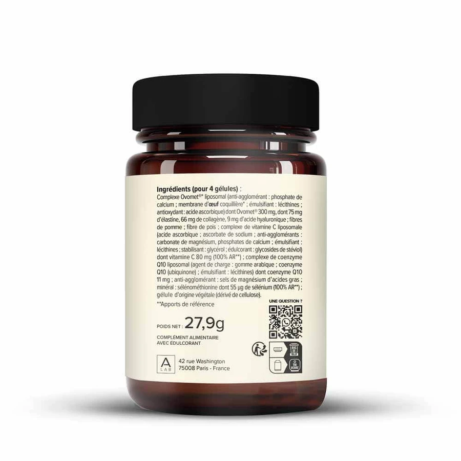 A-LAB Colagen lipozomal 300 mg Anti-îmbătrânire Hidratant pentru articulații 60 capsule