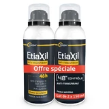 Etiaxil Anti-perspirant Men's 48-Hour Aluminum-Free Spray Peaux Sensibles 2x150ml