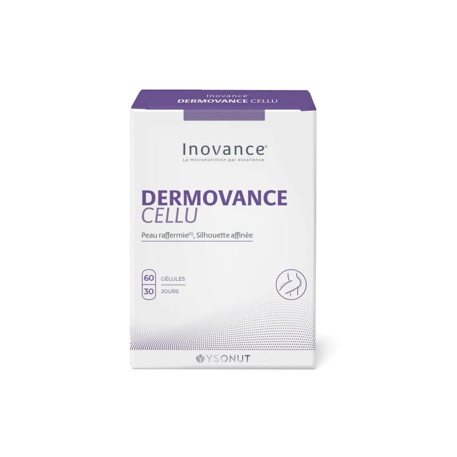 Inovance Dermovance Cellu 60 Capsules Bestrijdt Cellulitis Verfijnt het Silhouet 60 gélules