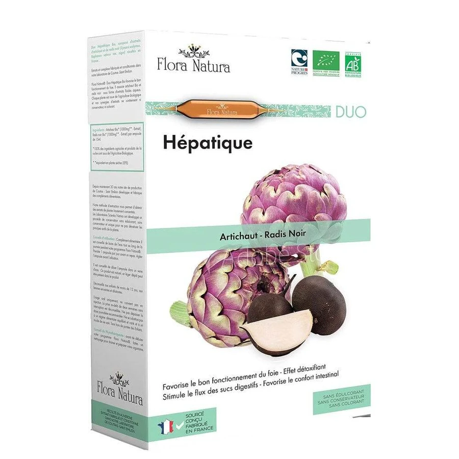 Flora Nature Hepatic 20 vials