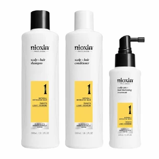 Nioxin System 1 Natürlicher Haarausfall Kit 700ml