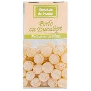 Krople z miodem i naturalną esencją eukaliptusową, 100 g, Apidava