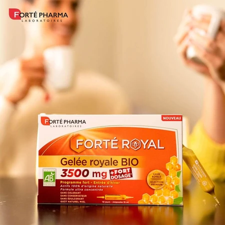 Forté Pharma Forté Royal Jalea Real Ecológica 3500 mg 10 ampollas