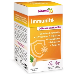 Vitamin'22 Immune Defenses Natural Defenses 30 tablets