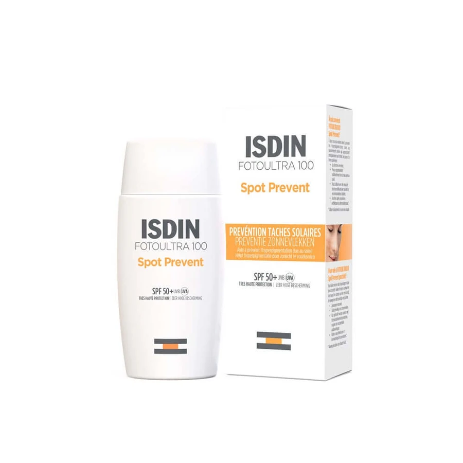 Isdin FotoUltra Spot Prevent Crème solaire anti-taches SPF50+ UV Care 50ml