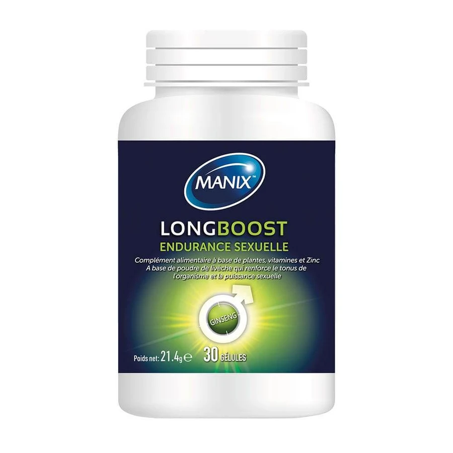 Manix Lange Seksuele Weerstand Boost 30 capsules