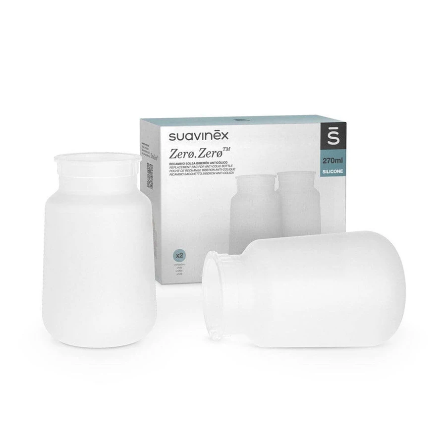 Suavinex Zero Zero Poches De Rechange Anti-Colique Baby Bottle 180ml