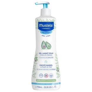 Mustela Gel Limpiador Suave Piel Normal 750ml