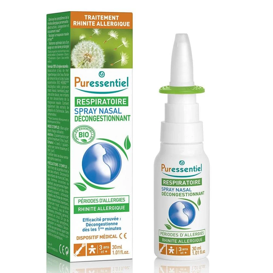Puressentiel Respiration Hipertoniczny spray do nosa Organiczny 30ml: ceny i cechy
