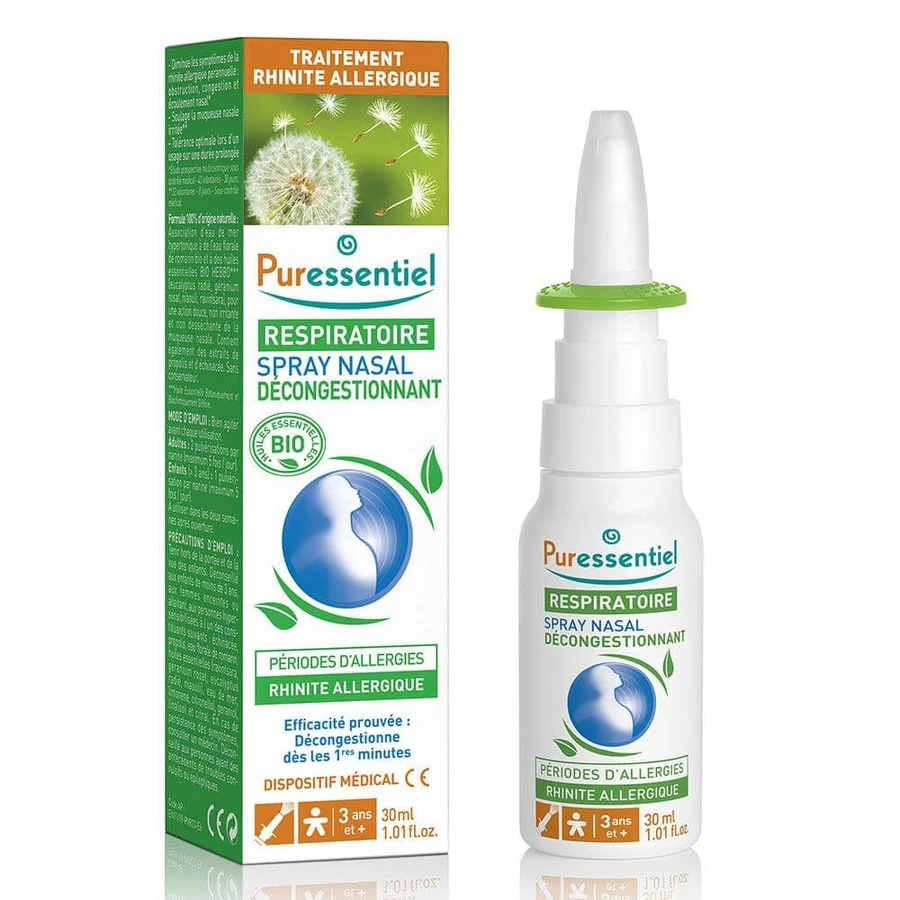 Puressentiel Respiration Hipertoniczny spray do nosa Organiczny 30ml: ceny i cechy