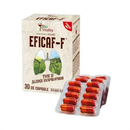 Eficaf-f, 30 capsule, Bio Vitality