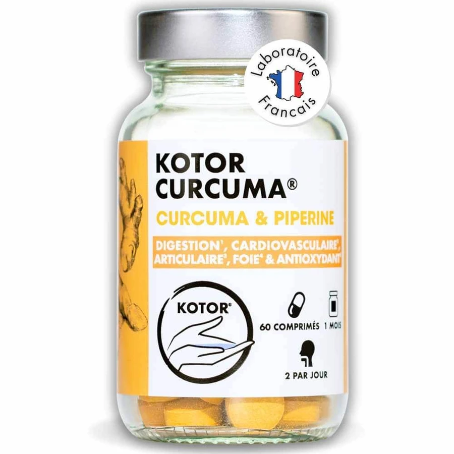 Kotor Pharma Turmeric + Piperine Digestion 60 Tablets