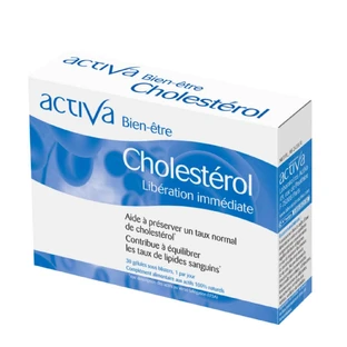 Activa Wellness Cholesterol Libération immédiate 30 Capsules