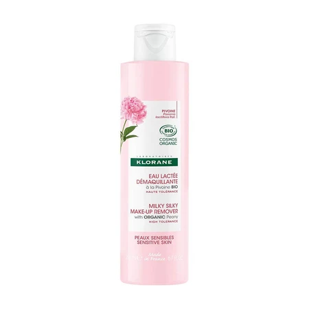 Klorane Peony Organiczne mleczko oczyszczające do skóry wrażliwej 200 ml: ceny i cechy