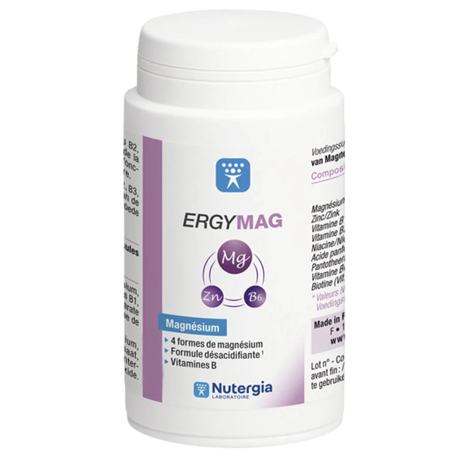 Nutergia Ergymag Magnesium B-vitaminen + Zink 45 Capsules