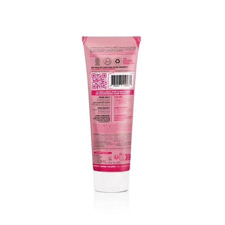Energie Fruit Shampoo intense shine cherry blossom and organic raspberry vinegar for colored or dull hair 250ml