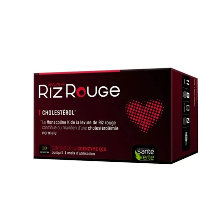 Sante Verte Rode gist rijst en artisjok 30 tabletten