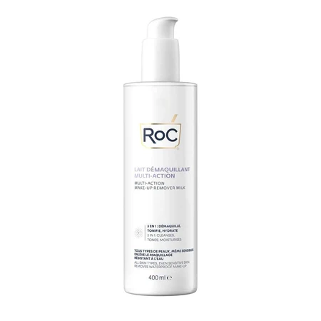 Roc Gezichtsreinigingsmelk Multi Actie 3 in 1 400 ml