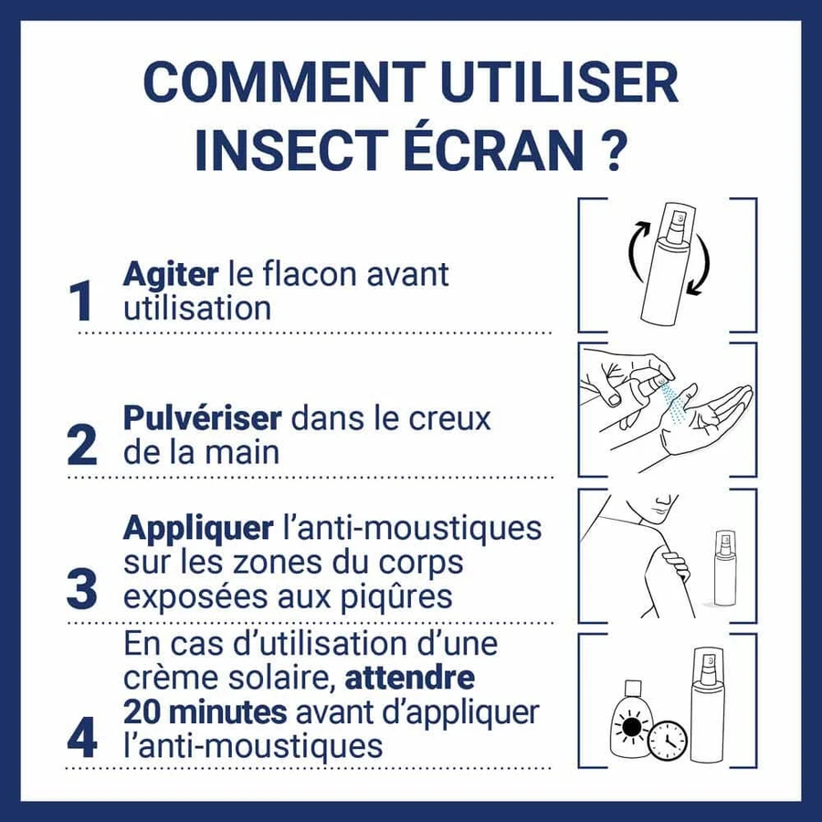 Insect Ecran Skin Mückenschutzmittel für Kinder 100ml